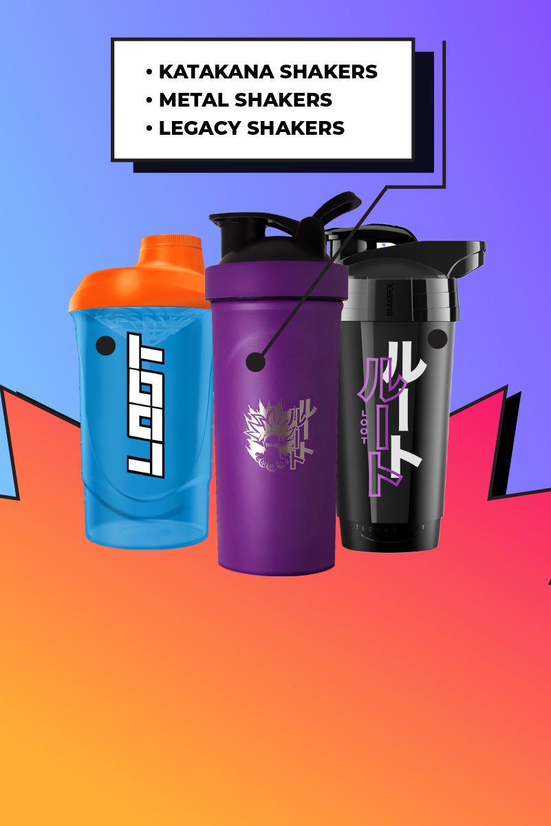 LOOT Mobile Shaker Banner - Metall Legacy Classic Katakana