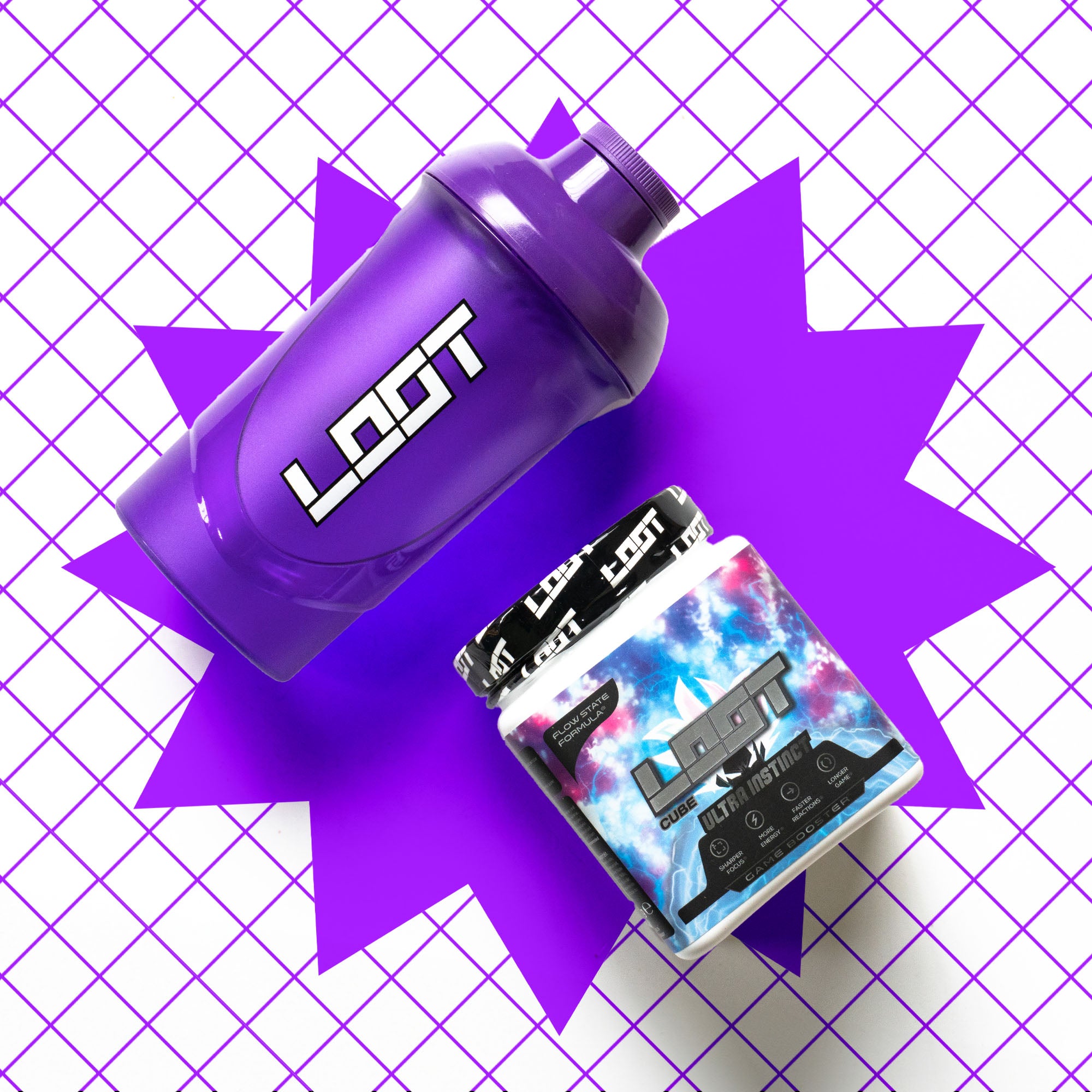 ULTRA INSTINCT® CUBE + SHAKER BUNDLE PACK