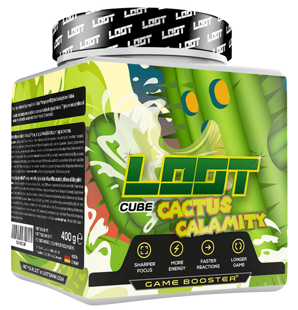 LOOT gamer energy cactus calamity seitlich