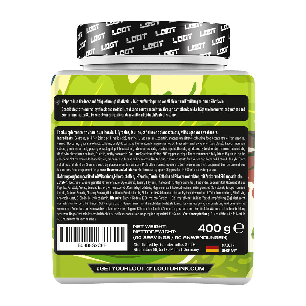 gaming energy cactus calamity inhaltsstoffe