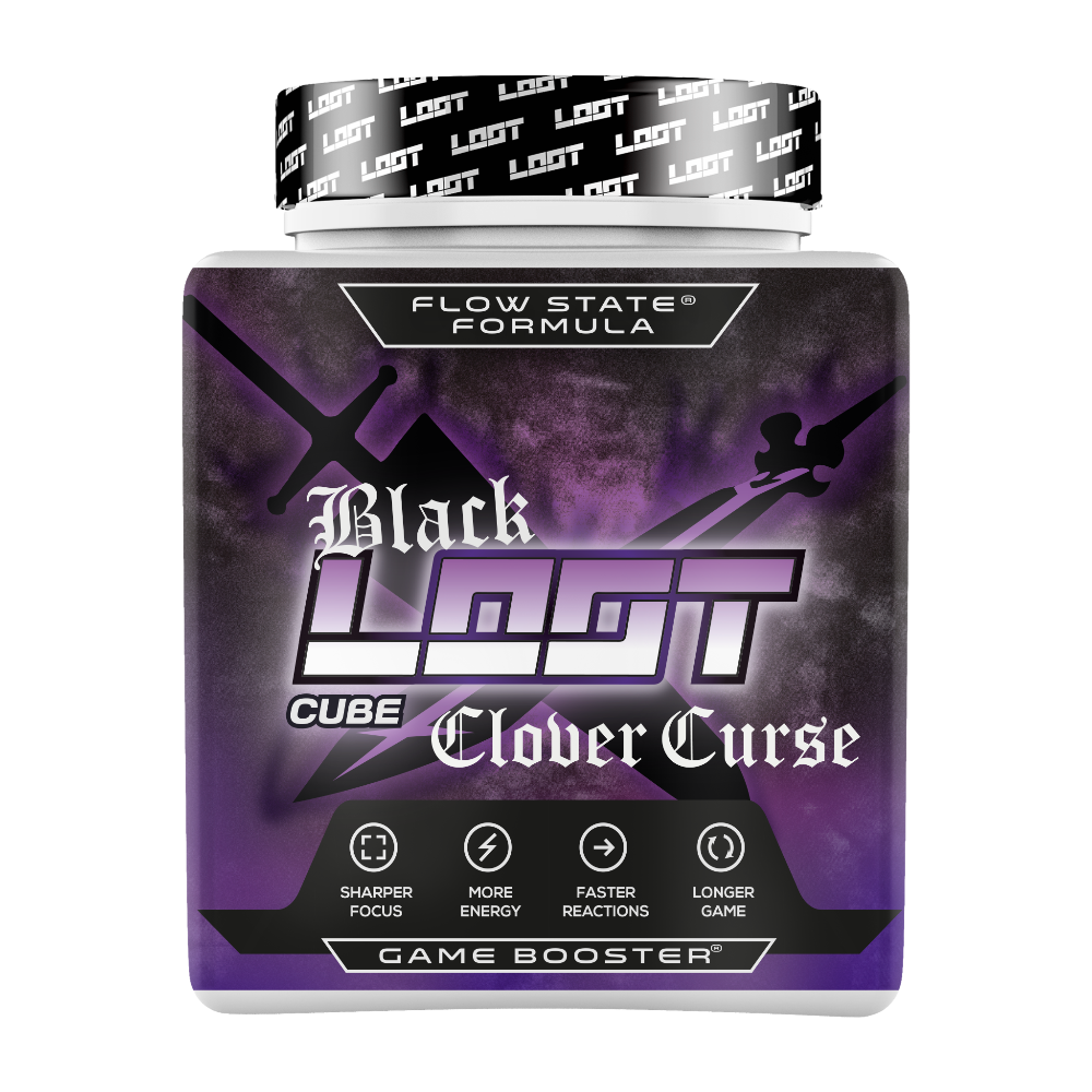 Black LOOT Clover Curse Front