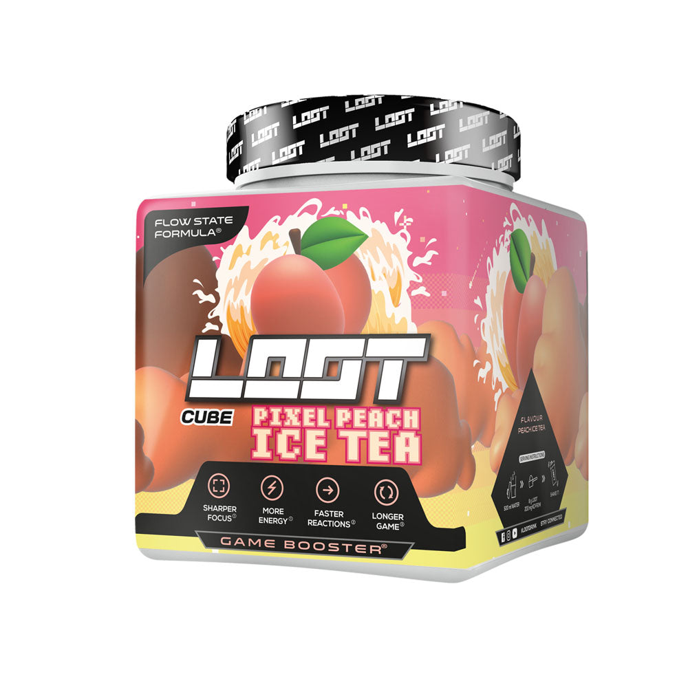 LOOT pixel gaming booster pixel peach seitlich