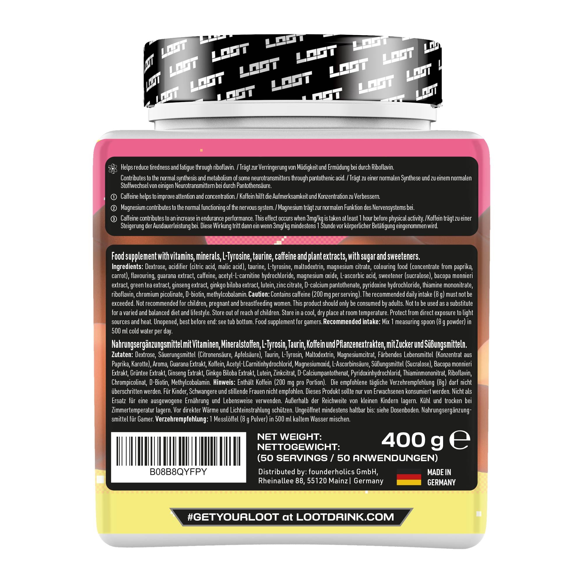 LOOT Pixel Peach Inhaltsstoffe