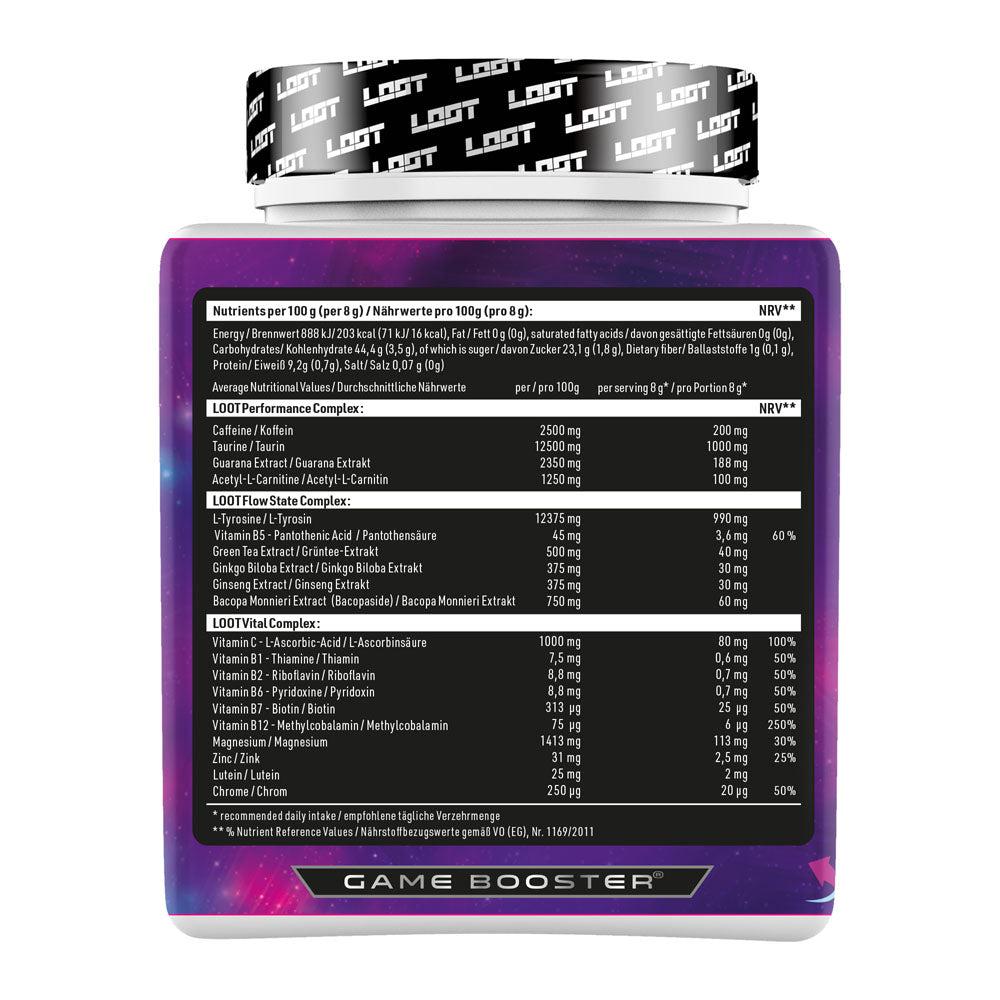 loot ultra instinct naehrwertetabelle