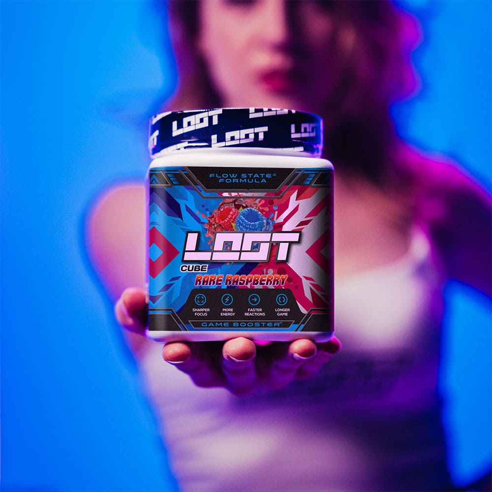 loot rare raspberry gamer booster mit model
