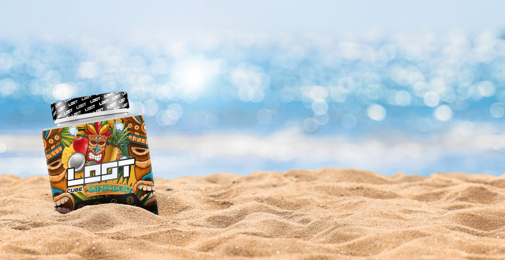 LOOT Game Booster Tiki Tropicali in Sommer Strand