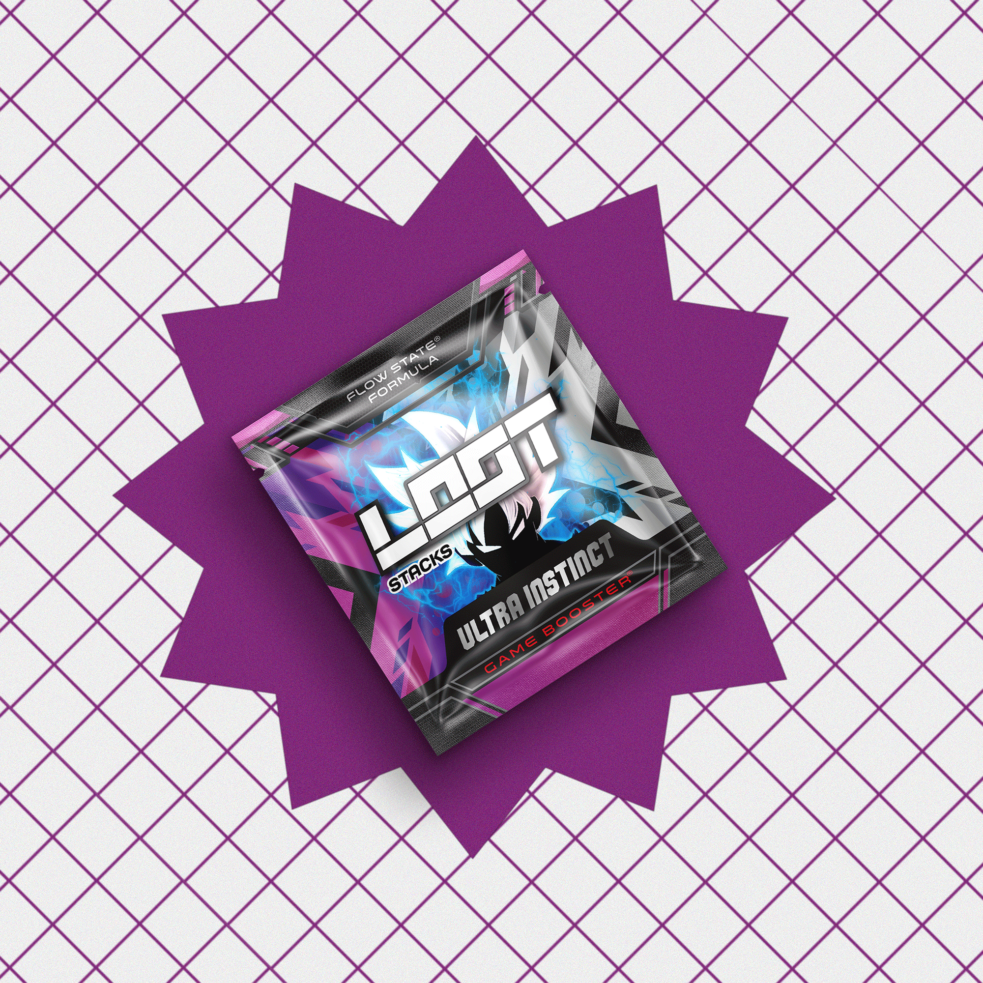 LOOT Ultra Instinct Game Booster Energy Drink Probierpaket Stack - Moodbild Produktbild